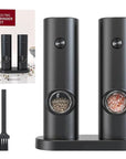 Electric Salt And Pepper Grinder With Adjustable Coarseness