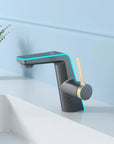 High-end Temperature Display Basin Faucet LED Light