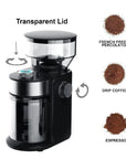 Espresso Electric Burr Coffee Grinder Home Kitchen