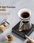 Digital Coffee Scale with Timer LED Screen Espresso